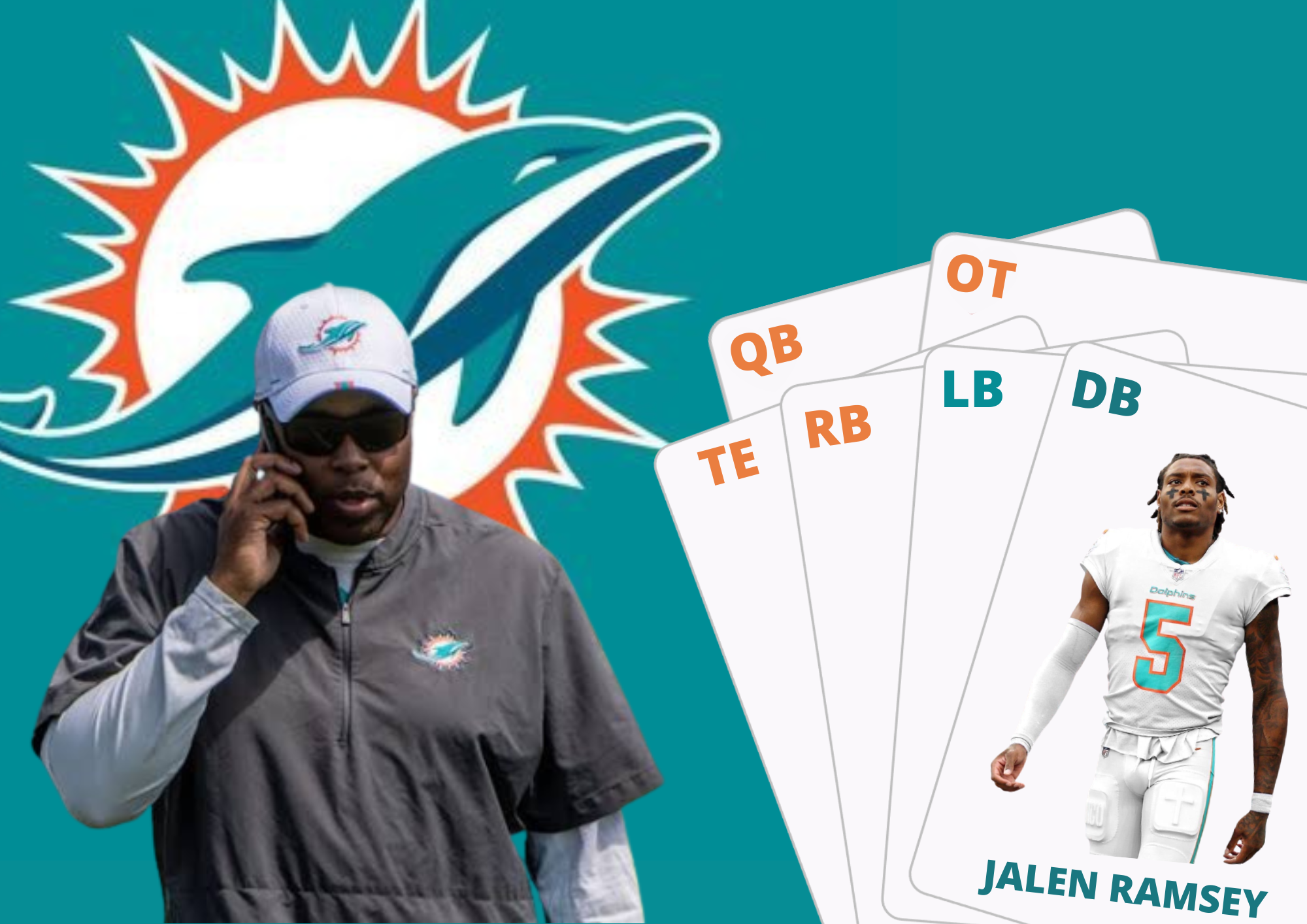 Chris Grier, Miami Dolphins, NFL, Free Agency, AFC, Jalen Ramsey, Miami Dolphins trade Ramsey 