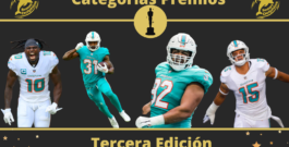 Categorías Premios Somos Dolphins tercera edición.