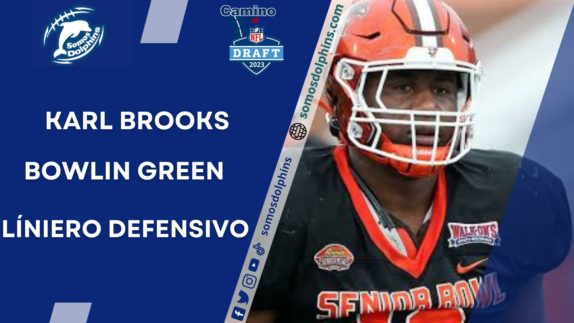 DL Karl Brooks- Bowling Green. NFL Draft, NFL Prospect, D-Line, Defensive Line 