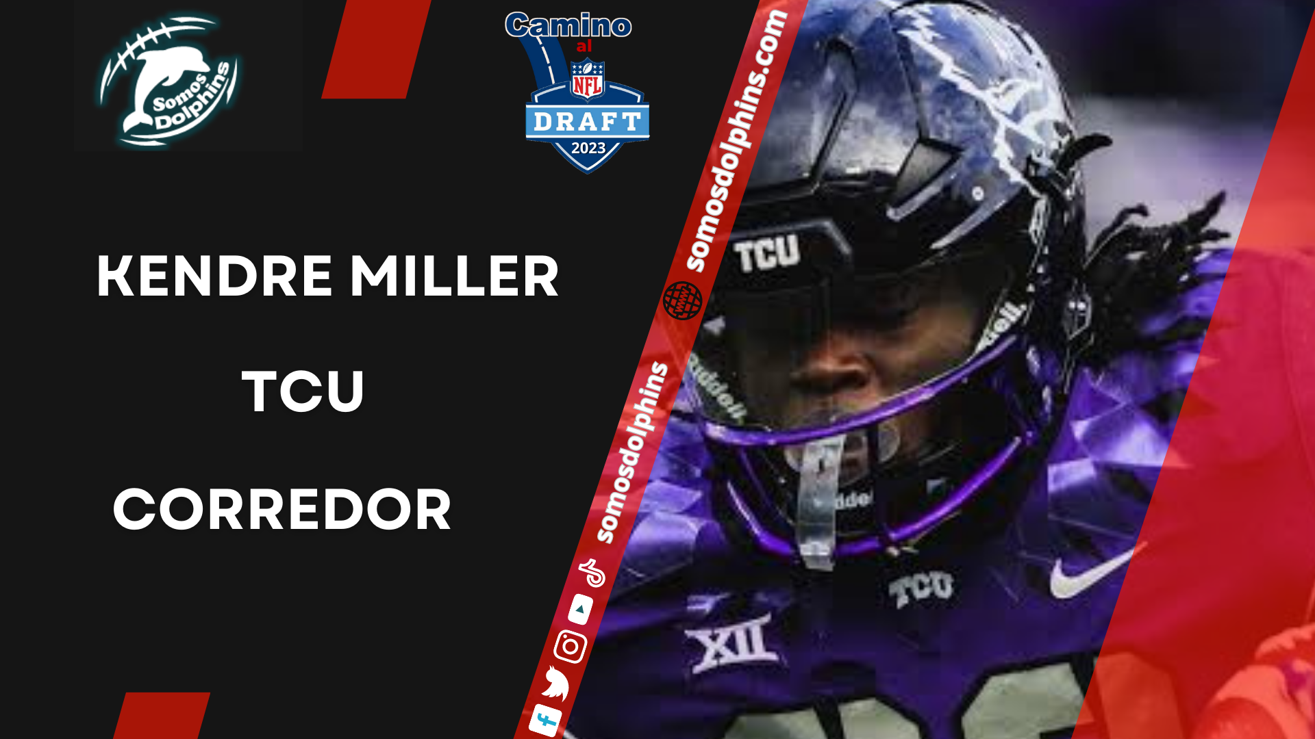 Kendre Miller RB- TCU, Runnng Back, Corredor, NFL Draft, NFL Prospect, 