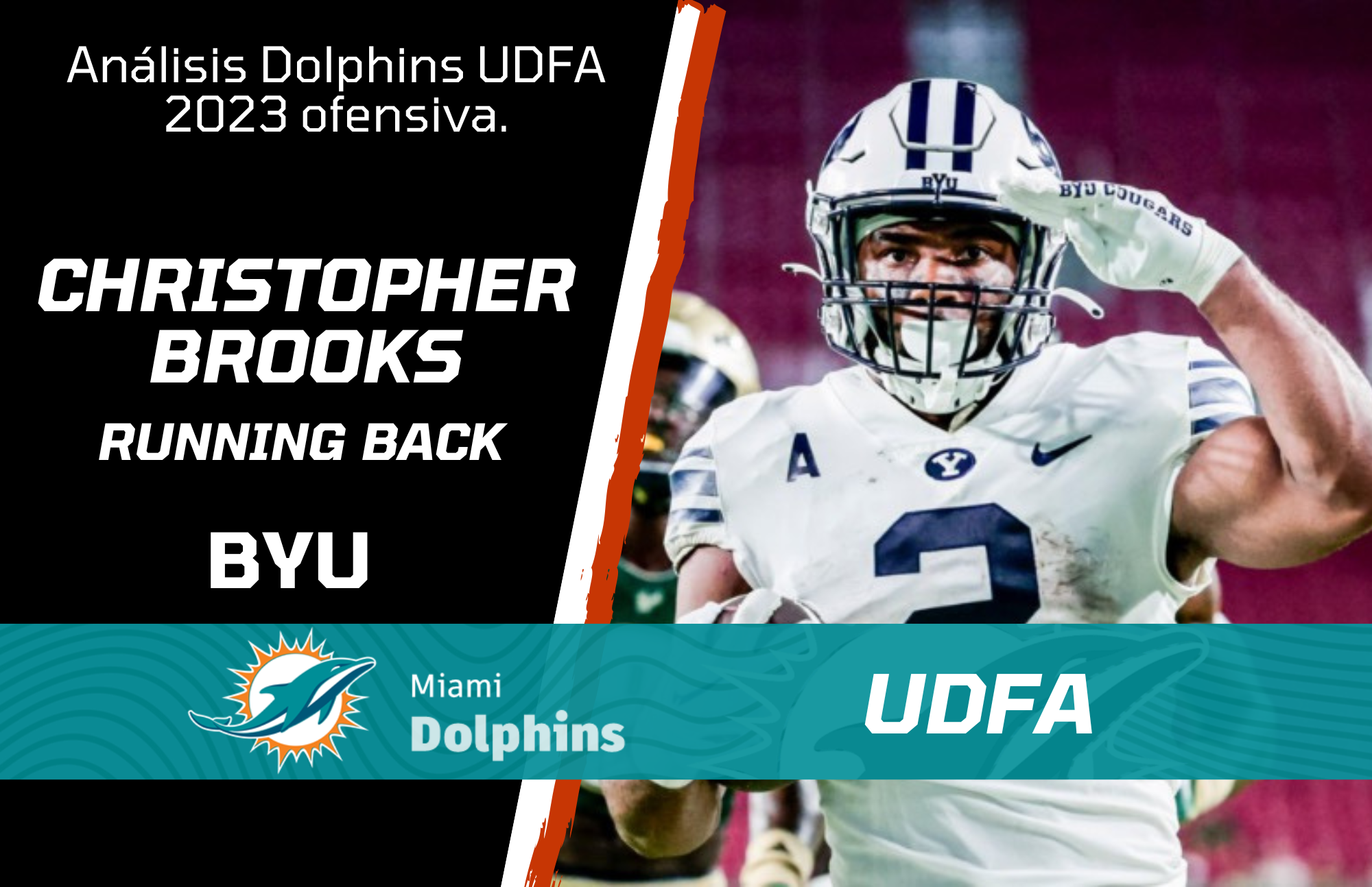 Christopher Brooks byu, Christopher Brooks Dolphins, Christopher Brooks Running Back, Miami Dolphins backfield, BYU Christopher Brooks