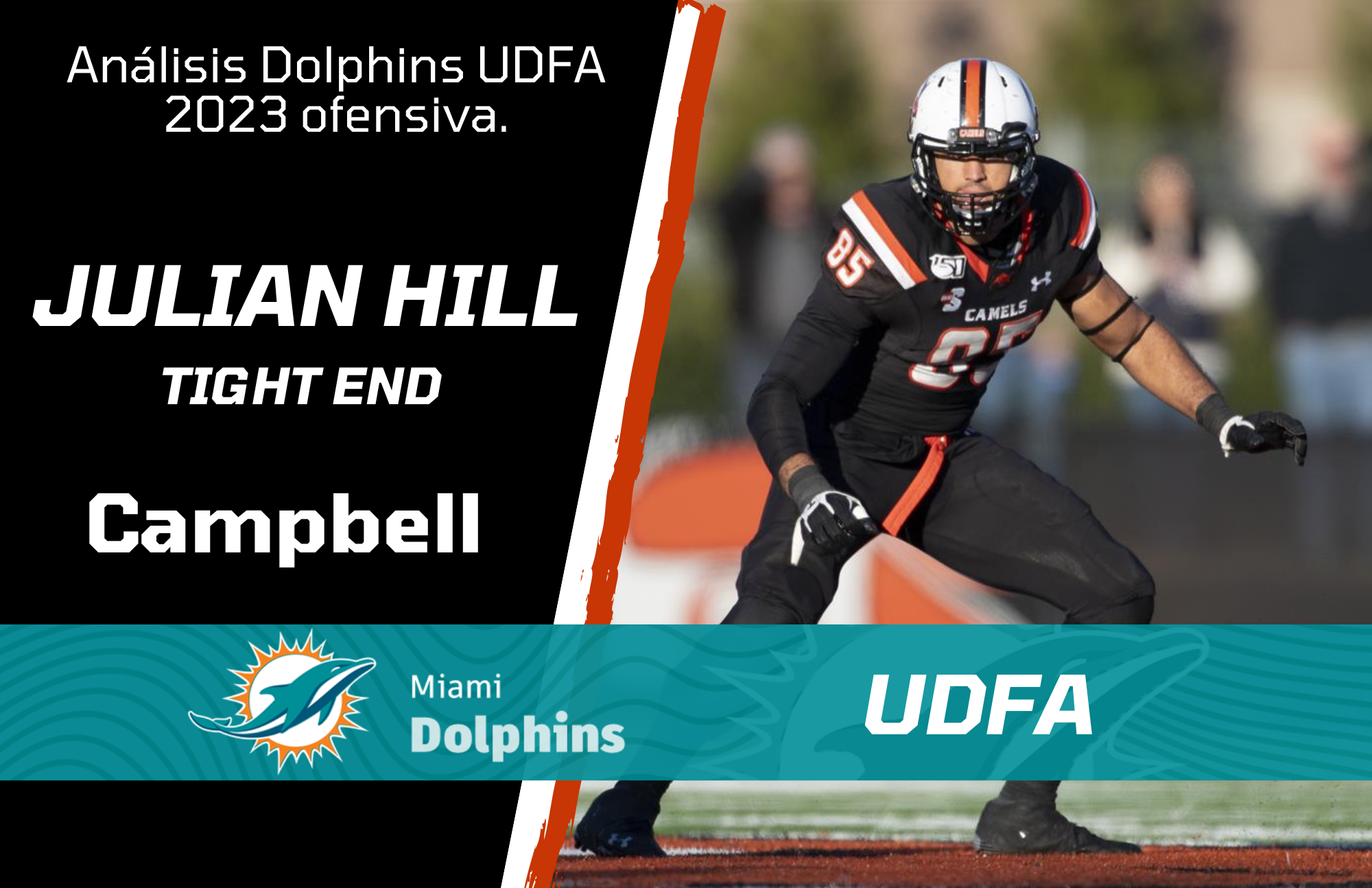 Análisis Dolphins UDFA 2023 ofensiva. Somos Dolphins
