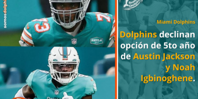 Dolphins decline Jackson an Igbinoghene options, NFL, Miami Dolphins