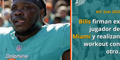 Bills signed Brandon Shell former Dolphin. Bills will be working out WR Preston Williams