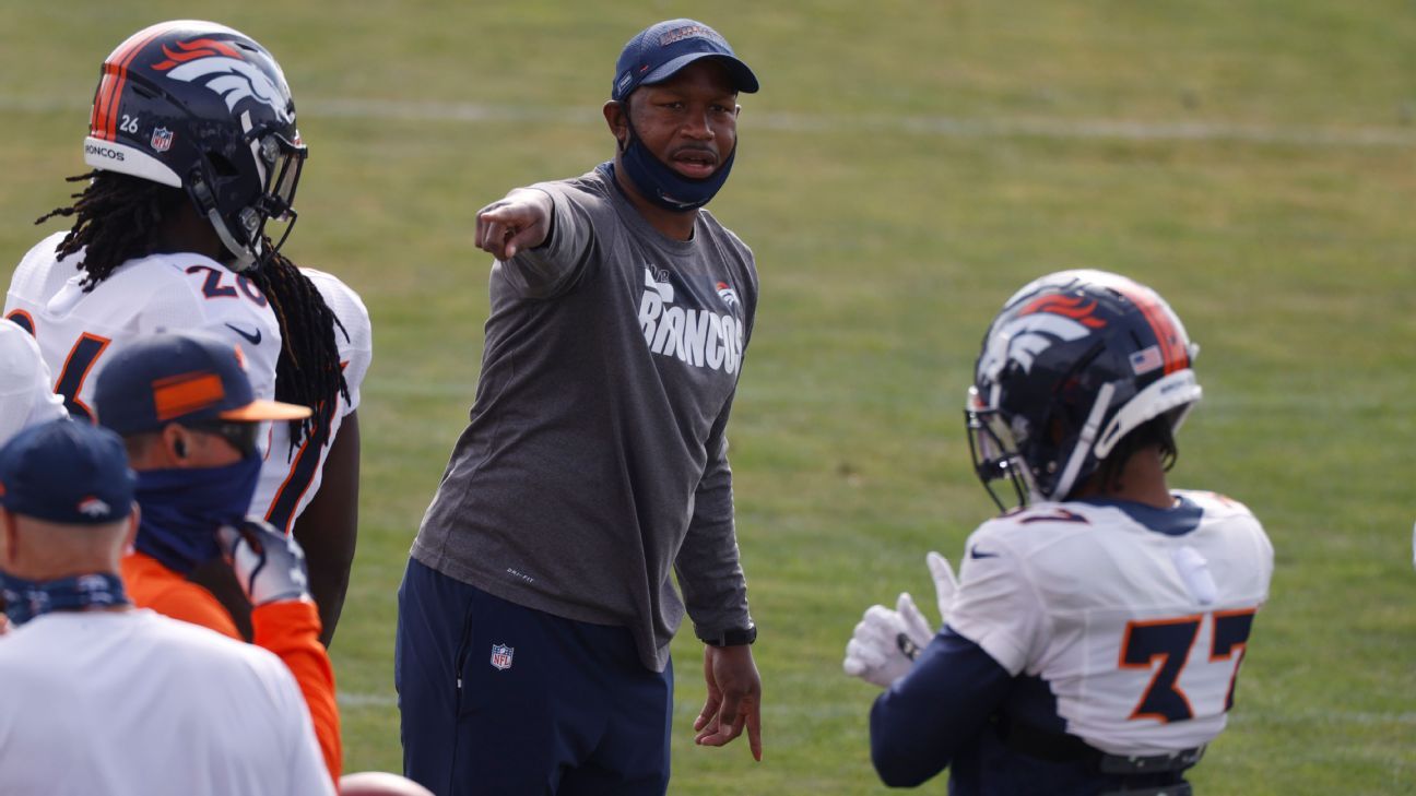 Renaldo Hill coach DB Broncos, Denver Broncos